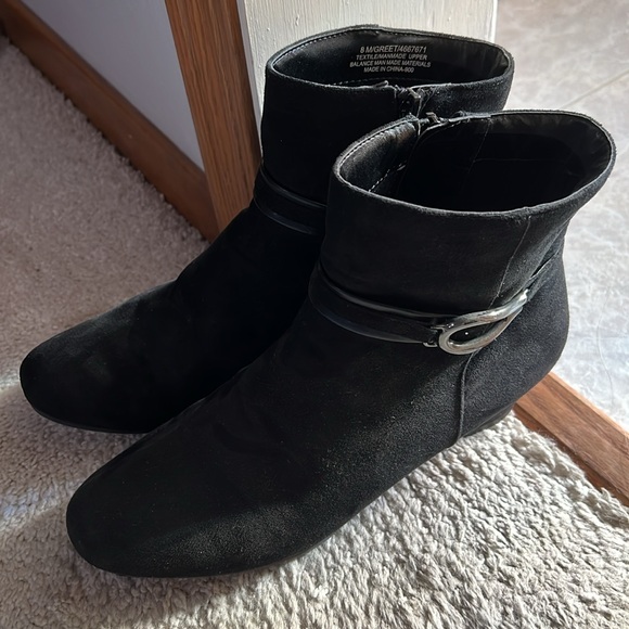 Black Ankle Booties - Picture 2 of 5